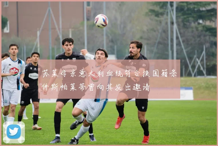 苏莱母亲意大利血统符合换国籍条件斯帕莱蒂曾向其发出邀请